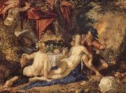 Joachim Wtewael Lot and His Daughter oil